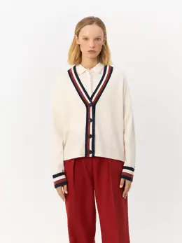 TOMMY HILFIGER: Бежевый кардиган 