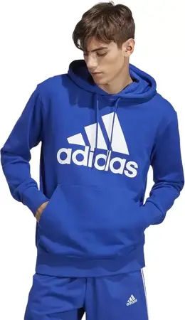 adidas: Синяя толстовка 