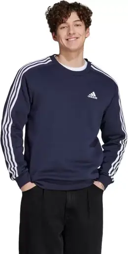 adidas: Синий свитшот 