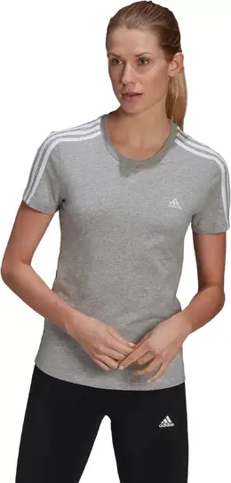 adidas: Серая футболка 