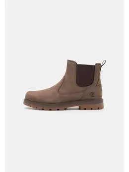 Timberland: Серые ботинки 