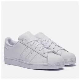 adidas: Белые кеды  Superstar