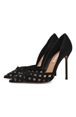 Aquazzura: Чёрные туфли 