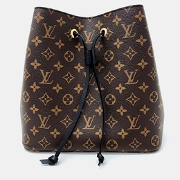 Louis Vuitton: Коричневая сумка 