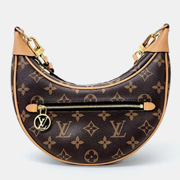 Louis Vuitton: Коричневая сумка 