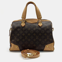 Louis Vuitton: Коричневая сумка 