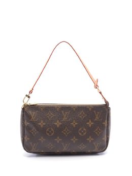 Louis Vuitton Pre-Owned: Коричневый клатч 