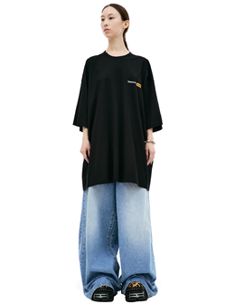 VETEMENTS: Чёрная футболка 