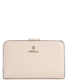 Furla: Бежевый кошелёк 