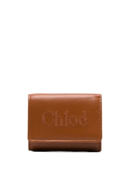 Chloé: Коричневый кошелёк 