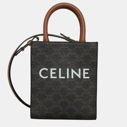 Celine: Коричневая сумка 