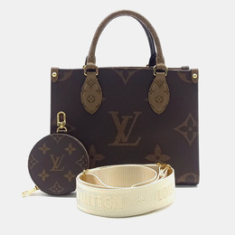Louis Vuitton: Коричневая сумка 