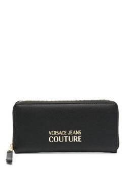 Versace Jeans Couture: Чёрный кошелёк 