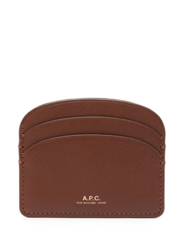 A.P.C.: Коричневый картхолдер 