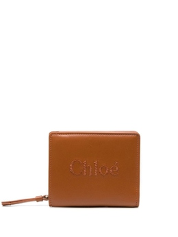 Chloé: Коричневый кошелёк 