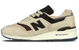 New Balance: Кроссовки  997 цвета хаки