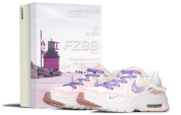 Nike: Фиолетовые кроссовки  Air Max