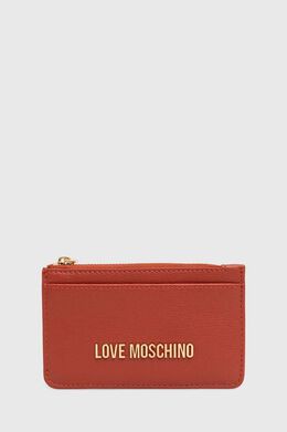 LOVE MOSCHINO: Оранжевый кошелёк 