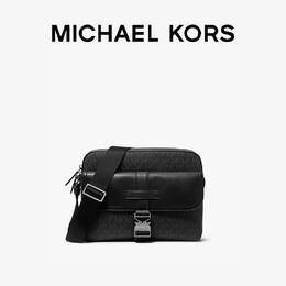 Michael Kors: Чёрная сумка  Hudson