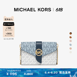 Michael Kors: Тёмный клатч 