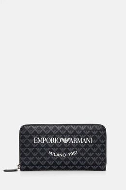 Emporio Armani: Чёрный кошелёк 