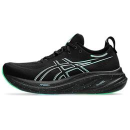 Asics: Чёрные кроссовки  Gel-Nimbus