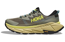 Hoka One One: Зелёные кроссовки 