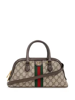 Gucci: Бежевая сумка  Ophidia