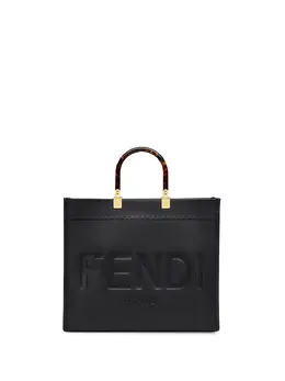 Fendi: Чёрная сумка  Sunshine