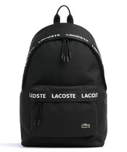 Lacoste: Чёрный рюкзак 