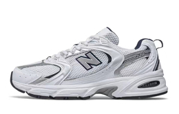 New Balance: Белые кроссовки  530