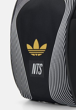 Adidas Originals: Чёрная поясная сумка 