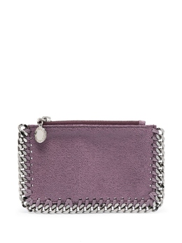 Stella McCartney: Фиолетовый картхолдер  Falabella