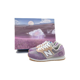 New Balance: Фиолетовые кроссовки  373