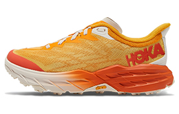 Hoka One One: Жёлтые кроссовки 