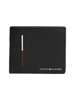 Tommy Hilfiger: Чёрный кошелёк  TH