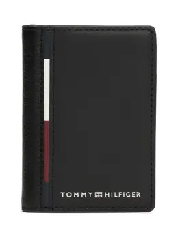 Tommy Hilfiger: Чёрный кошелёк  TH