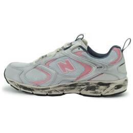 New Balance: Розовые кроссовки 