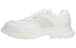 Alexander McQueen: Белые кроссовки  Tread Slick