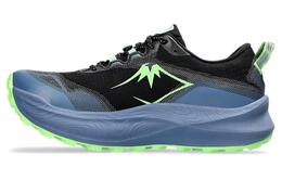 Asics: Чёрные кроссовки 