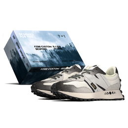 New Balance: Белые кроссовки  327