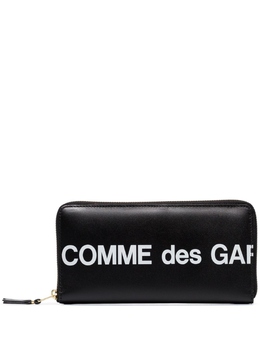 Comme des Garçons Wallet: Чёрный кошелёк 