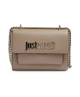 Just Cavalli: Бежевая сумка 