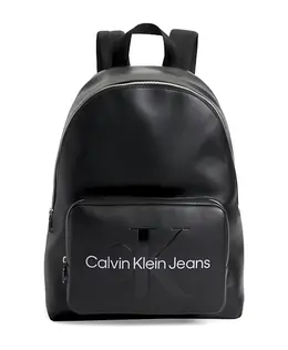 Calvin Klein: Чёрный рюкзак 