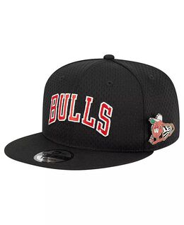 NEW ERA: Чёрная кепка  Chicago Bulls