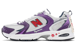 New Balance: Белые кроссовки  530