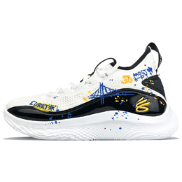 Under Armour: Белые кроссовки  Curry 8