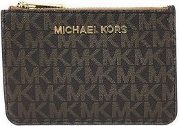 Michael Kors: Коричневый кошелёк  Jet Set