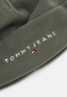 Tommy Hilfiger: Шапка  Tommy Jeans цвета хаки