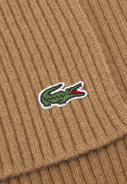 Lacoste: Коричневый шарф 